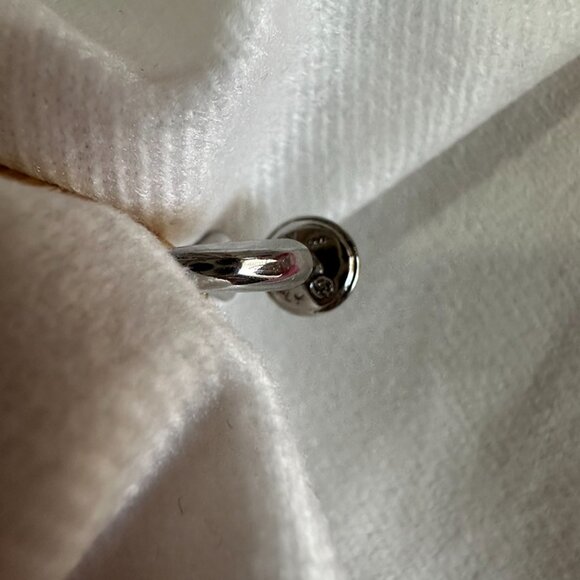 Bottega Veneta Gold Silver Earrings - Picture 5 of 6